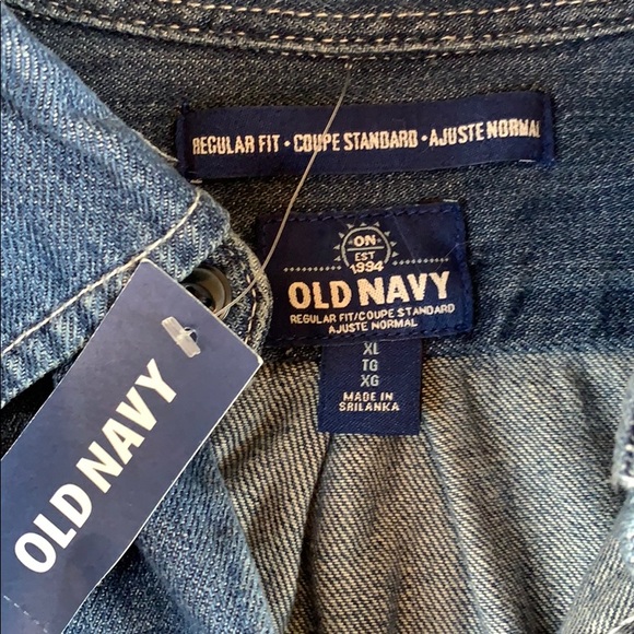 “Vintage” Old Navy button down - Picture 2 of 3